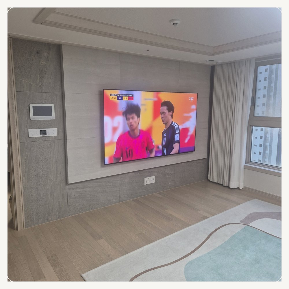 무타공벽걸이티비 TV설치∥양재동 우면동 내곡동 신원동 염곡동